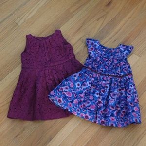 12m purple cherokee dresses